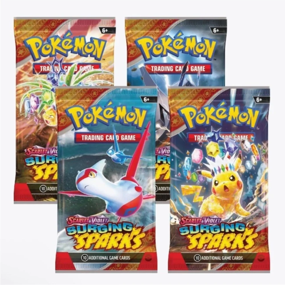 New! (15) Pokémon TCG Surging Sparks Booster Packs - Picture 3 of 7